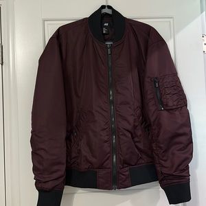 Worn twice H&M bomber jacket